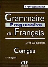 Grammaire Progressive Du Francais (French, Paperback)