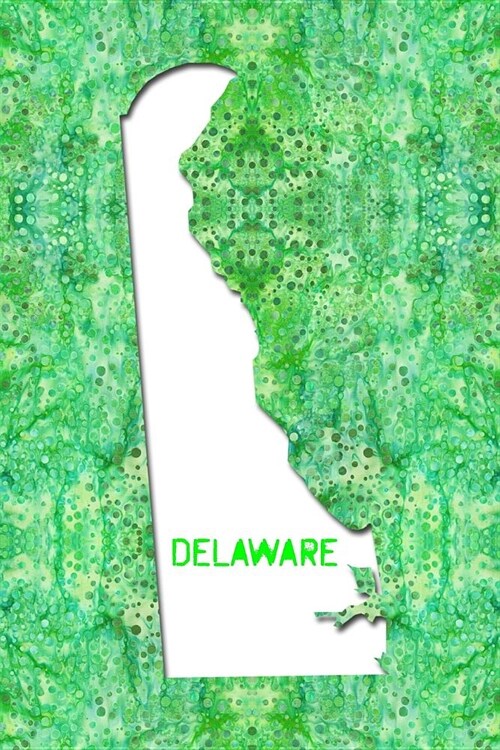 Delaware: 6x9 lined journal: The Great State of Delaware USA: The First State The Small Wonder Notebook (Paperback)