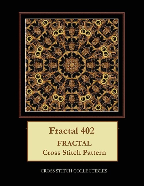 Fractal 402: Fractal Cross Stitch Pattern (Paperback)