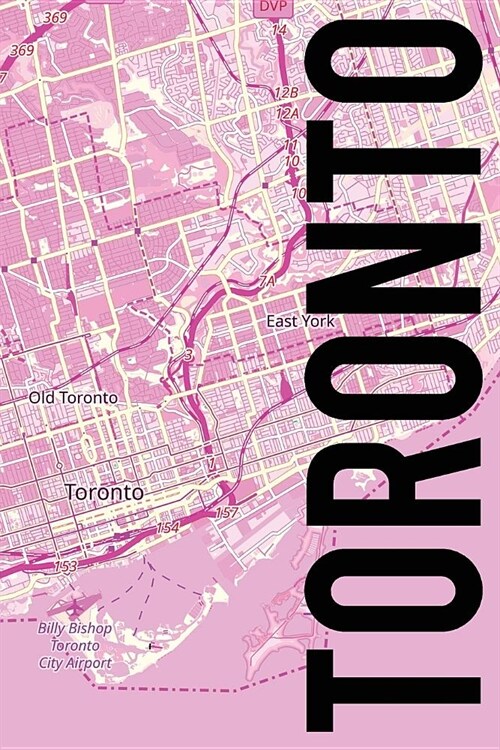 Toronto: 6x9 blank journal (Paperback)