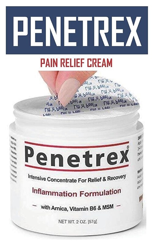 Penetrex: Penetrex Pain Relief Therapy [2 Oz] - Trusted by 2 Million+ Sufferers Since 2009. (for Your Back, Neck, Knee, Shoulder (Paperback)