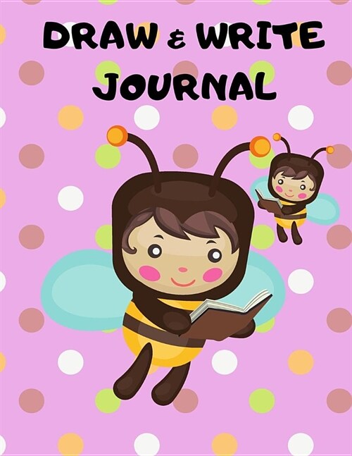 Draw and Write Journal: Primary Ruled Boo: , Half Page Drawing Space, Half Page 3/4 inch Handwriting Lines (Paperback)