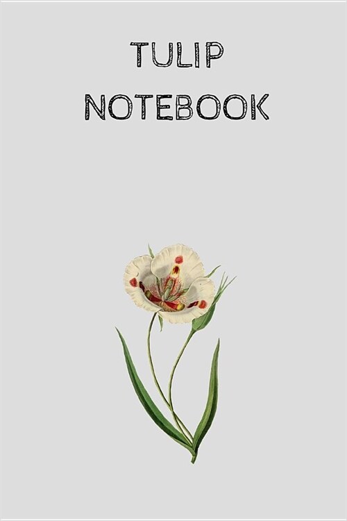 Tulip Notebook: small lined Notebook / Journal to write in (6 x 9) (Paperback)