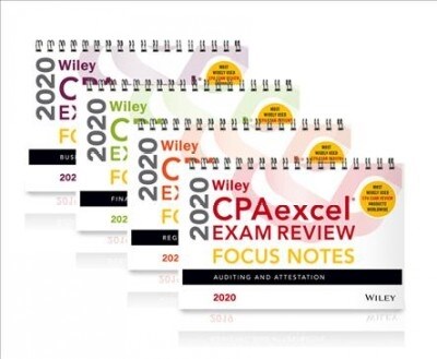 Wiley Cpaexcel Exam Review 2020 Focus Notes: Complete Set (Paperback)