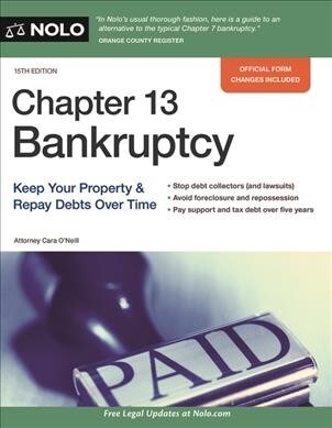 Chapter 13 Bankruptcy: Keep Your Property & Repay Debts Over Time (Paperback)