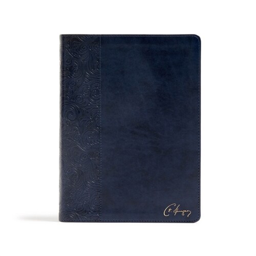 CSB Spurgeon Study Bible, Navy Leathertouch (Imitation Leather)