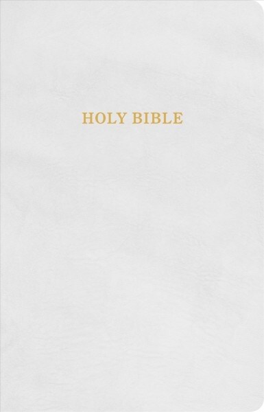 KJV Gift and Award Bible, White Imitation Leather (Imitation Leather)