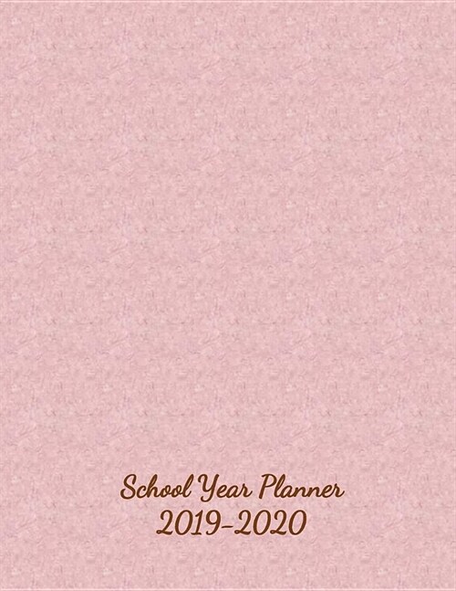 Lesson Planner for Teachers: 2019-2020 School Year Planner - August-July Academic Year - Weekly & Monthly To Do Lists - Large Size Organizer - Styl (Paperback)