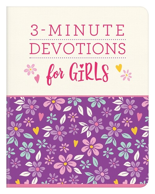 3-Minute Devotions for Girls (Paperback)