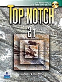 Top Notch 2 with Super CD-ROM Split B (Units 6-10) with Workbook and Super CD-ROM (Paperback)