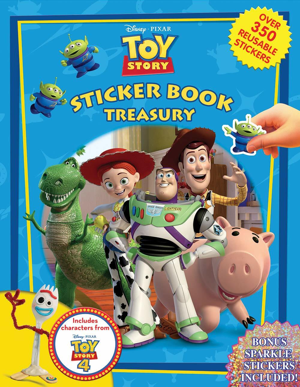 Disney Toy Story (New) Sticker Book Treasury (Hardcover)