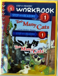 Too Many Cats (Book+CD+Workbook) - Step into Reading Step 1