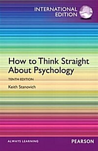 How to Think Straight About Psychology (Paperback)