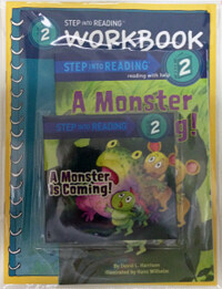 A Monster Is Coming! (Book+CD+Workbook) - Step into Reading Step 2