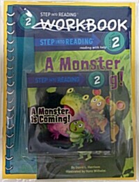 [중고] Step into Reading 2 : A Monster Is Coming! (Book + CD + Workbook)