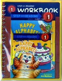 Happy Alphabet! (Book+CD+Workbook) - Step into Reading Step 1