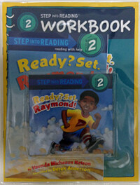 Ready? Set. Raymond! (Book+CD+Workbook) - Step into Reading Step 2