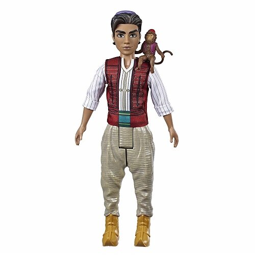 Disney Aladdin Fashion Doll with Abu, Inspired by Disneys Aladdin Live-Action Movie, Toy for Kids 3 Years Old & Up (Other)