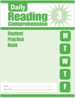 Daily Reading Comprehension, Grade 3 Student Edition Workbook (5-Pack) (Paperback)