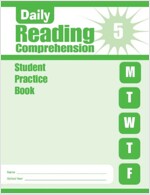 Daily Reading Comprehension, Grade 5 Student Edition Workbook (5-Pack) (Paperback)