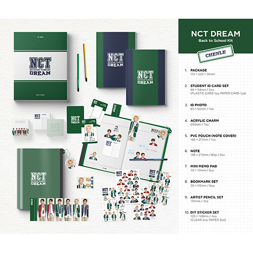[굿즈] 엔시티 드림 - 2019 NCT DREAM Back to School Kit [CHENLE ver.]