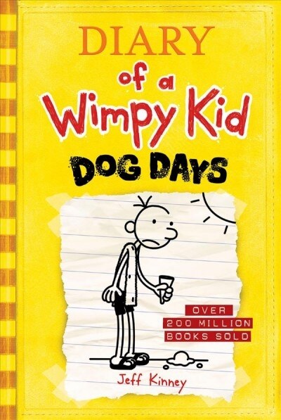 [중고] Dog Days (Diary of a Wimpy Kid #4) (Hardcover)