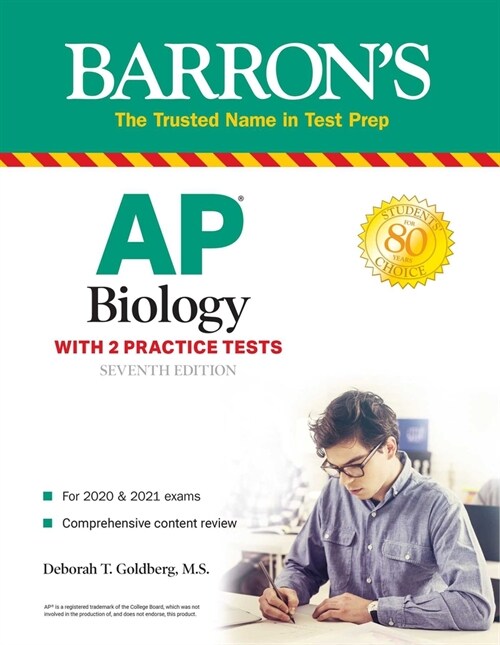 AP Biology: With 2 Practice Tests (Paperback, 7)