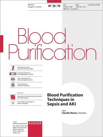 Blood Purification Techniques in Sepsis and Aki (Paperback, Supplement)