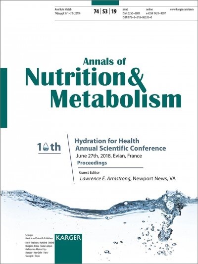 Hydration for Health: 10th Annual Scientific Conference, Evian, June 2018: Proceedings (Paperback)