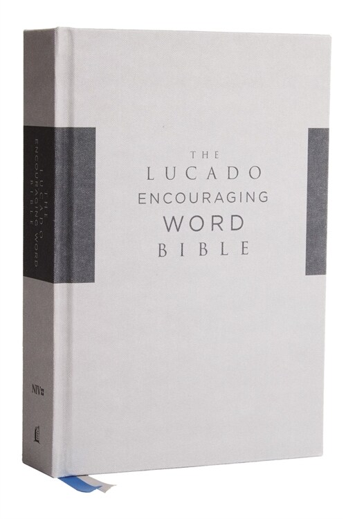 Niv, Lucado Encouraging Word Bible, Gray, Cloth Over Board, Comfort Print: Holy Bible, New International Version (Hardcover)