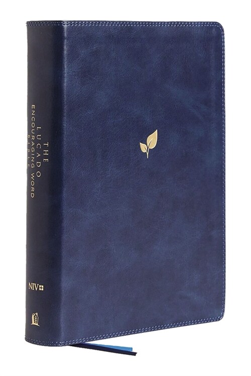 Niv, Lucado Encouraging Word Bible, Blue, Leathersoft, Thumb Indexed, Comfort Print: Holy Bible, New International Version (Imitation Leather)