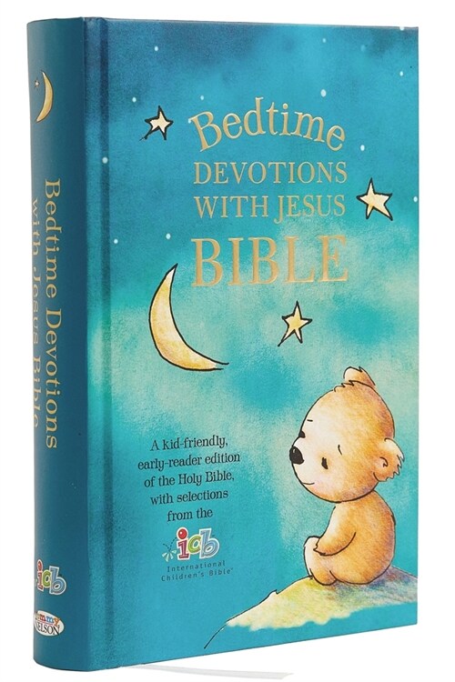 Icb, Bedtime Devotions with Jesus Bible, Hardcover (Hardcover)