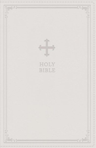 Nrsv, Catholic Bible, Gift Edition, Leathersoft, White, Comfort Print: Holy Bible (Imitation Leather)