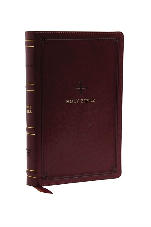 Nrsv, Catholic Bible, Standard Personal Size, Leathersoft, Red, Comfort Print: Holy Bible (Imitation Leather)