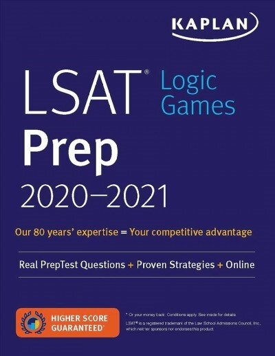LSAT Logic Games Prep 2020-2021: Real Preptest Questions + Proven Strategies + Online (Paperback)