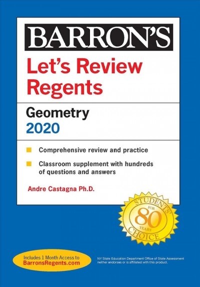 Lets Review Regents: Geometry 2020 (Paperback)