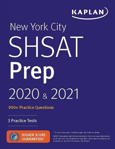New York City Shsat Prep 2020 & 2021: 3 Practice Tests + Proven Strategies + Review (Paperback)