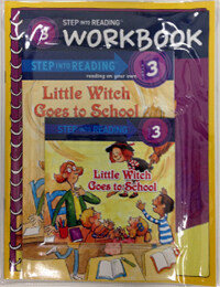 Little Witch Goes to School (Book+CD+Workbook) - Step into Reading Step 3