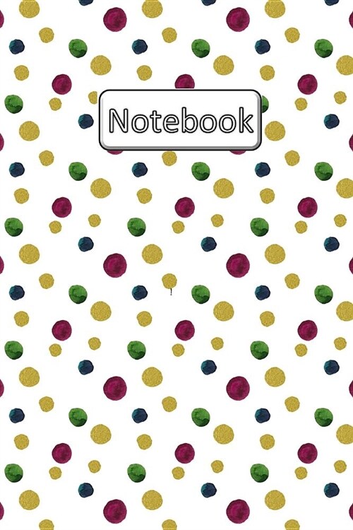 Notebook: 6 x 9, Wide Ruled, 120 pages, Journal, Diary, Composition Book, Flowers (Paperback)