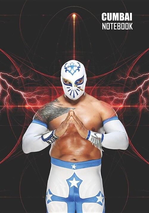 Notebook: Sin Cara Medium College Ruled Notebook 129 pages Lined 7 x 10 in (17.78 x 25.4 cm) (Paperback)