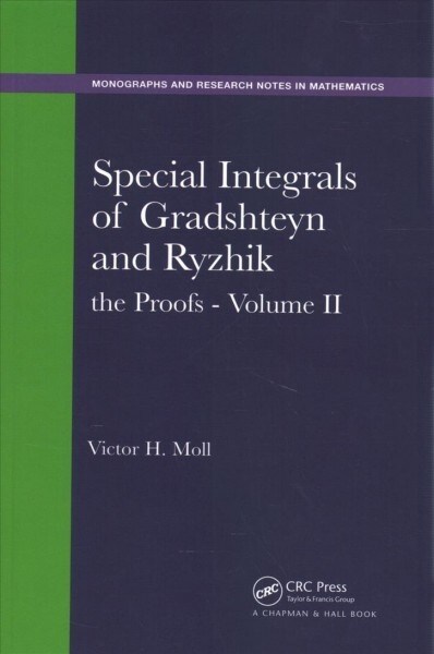 Special Integrals of Gradshteyn and Ryzhik : the Proofs - Volume II (Paperback)