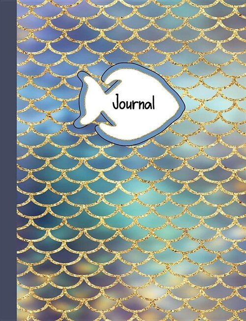 Journal: Mermaid Scales (Paperback)