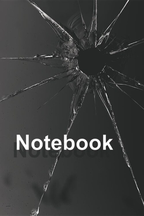 Notebook: Der Mensch Merkt Sich Dinge Besser Wenn Er Es Sich Aufschreibt I Mit Diesem A5 Notizbuch Im Coolen Design Zerbrochenes (Paperback)