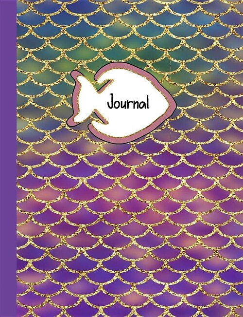 Journal: Mermaid Scales (Paperback)