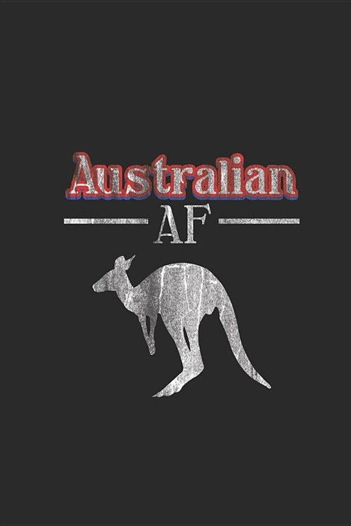 Australian Kangaroo: Graph Paper Notebook (6 x 9 - 120 pages) Australian Themed Notebook for Gift / Daily Activity Journals / Diary (Paperback)