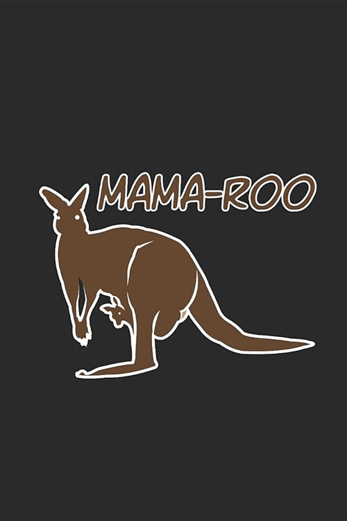 Mama Roo: Graph Paper Notebook (6 x 9 - 120 pages) Australian Themed Notebook for Gift / Daily Activity Journals / Diary (Paperback)