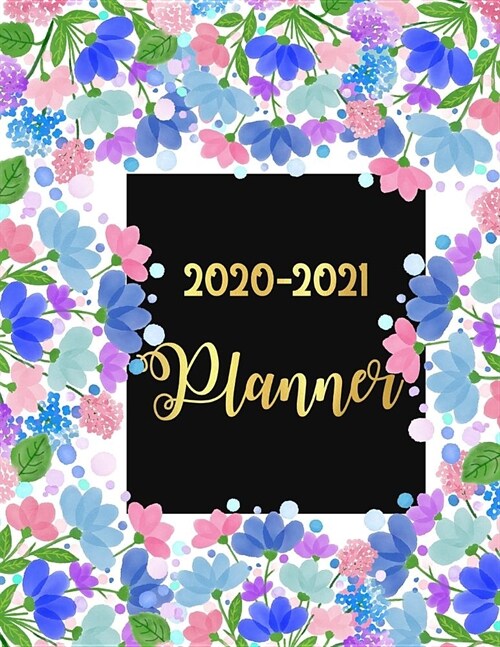 2020-2021 Planner: 2-year Planner 24-Monthly Calendar Schedule with Inspirational Quotes Unique Customized Colored Cover-Themed Interior (Paperback)