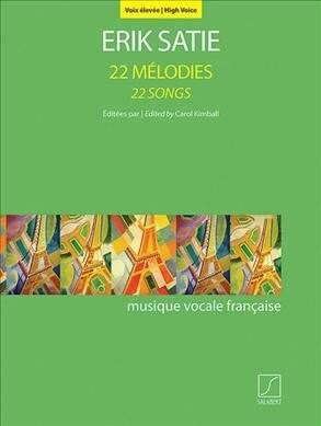 22 Songs: For High Voice and Piano (Paperback)