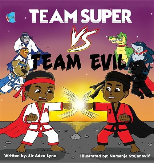 Team Super VS. Team Evil (Paperback)