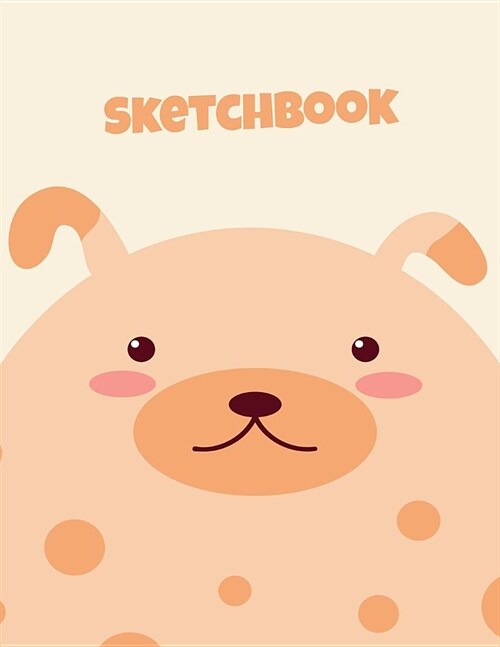 Sketchbook: Dusty The Dog: 120 Pages of 8.5 x 11 Blank Paper for Drawing, Sketching and Doodling (Paperback)